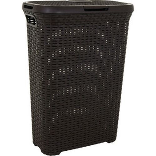 Curver Koš na prádlo STYLE RATTAN 40L - hnědý