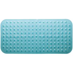Protiskluzová podložka do koupelny Multi 79x38 cm modrá PRED201