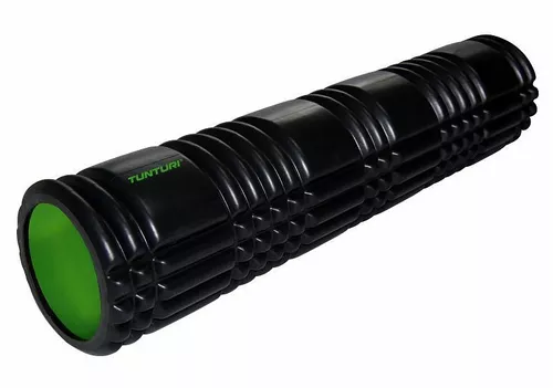 Masážní válec Foam roller TUNTURI 61 cm, černozelený | 15108049