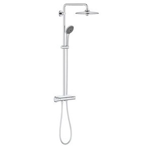 Sprchový systém Grohe Vitalio Joy na stěnu s termostatickou baterií chrom 26403001