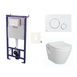 Závěsný WC set do lehkých stěn / předstěnová Vitra Integra SIKOSSINTRE70K