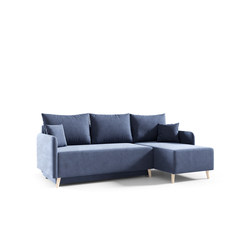 Rohová sedací souprava Viva Modrá