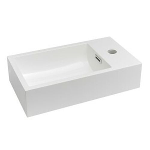Nábytkové umyvadlo Naturel Verona 46x26 cm s otvorem pro baterii VE4626 - NATUREL Verona VE4626