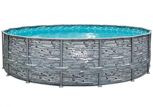 Bazén Florida SWING 4,88x1,22m bez příslušenství - motiv Kámen | 10340312