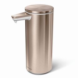 Dávkovač mýdla Simplehuman Sensor Accu rose gold nerez ocel SHST1046